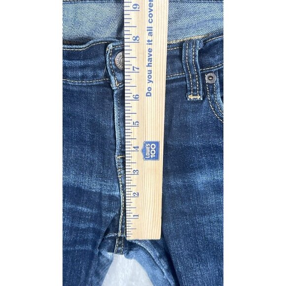 Levi’s 601 Pin Skinny Jeans - W28 L25 Unique Bird Print Pocket - Picture 9 of 16